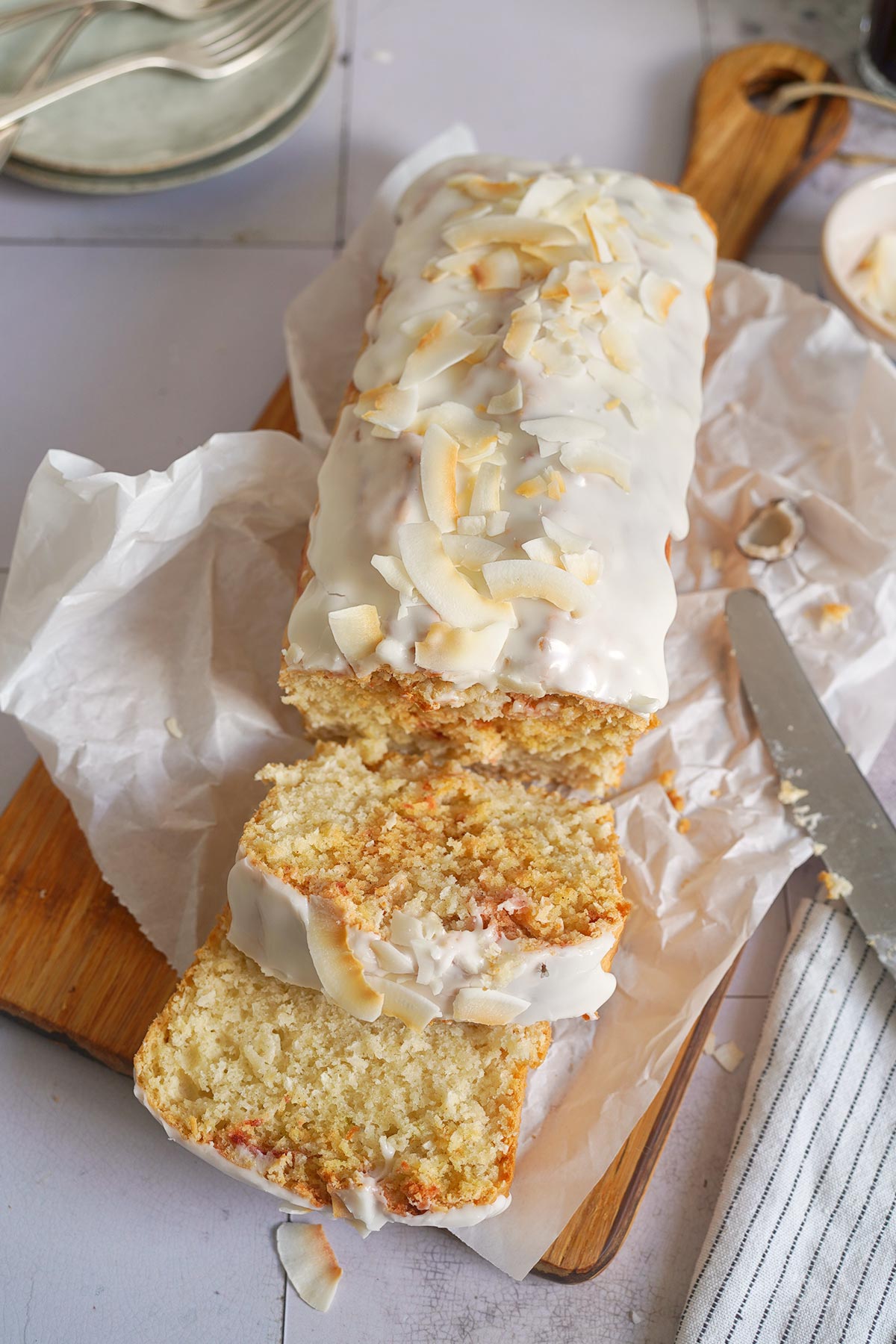 Coconut Milk Cake | Bake to the roots