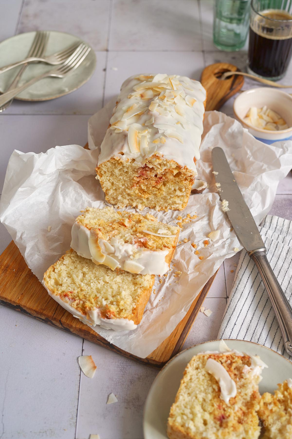 Coconut Milk Cake | Bake to the roots