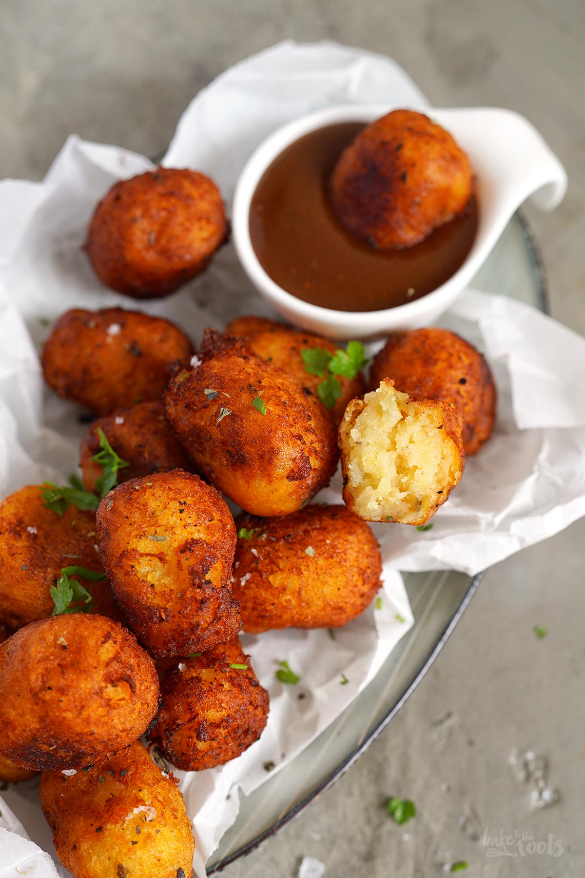Crunchy Homemade Tater Tots | Bake to the roots