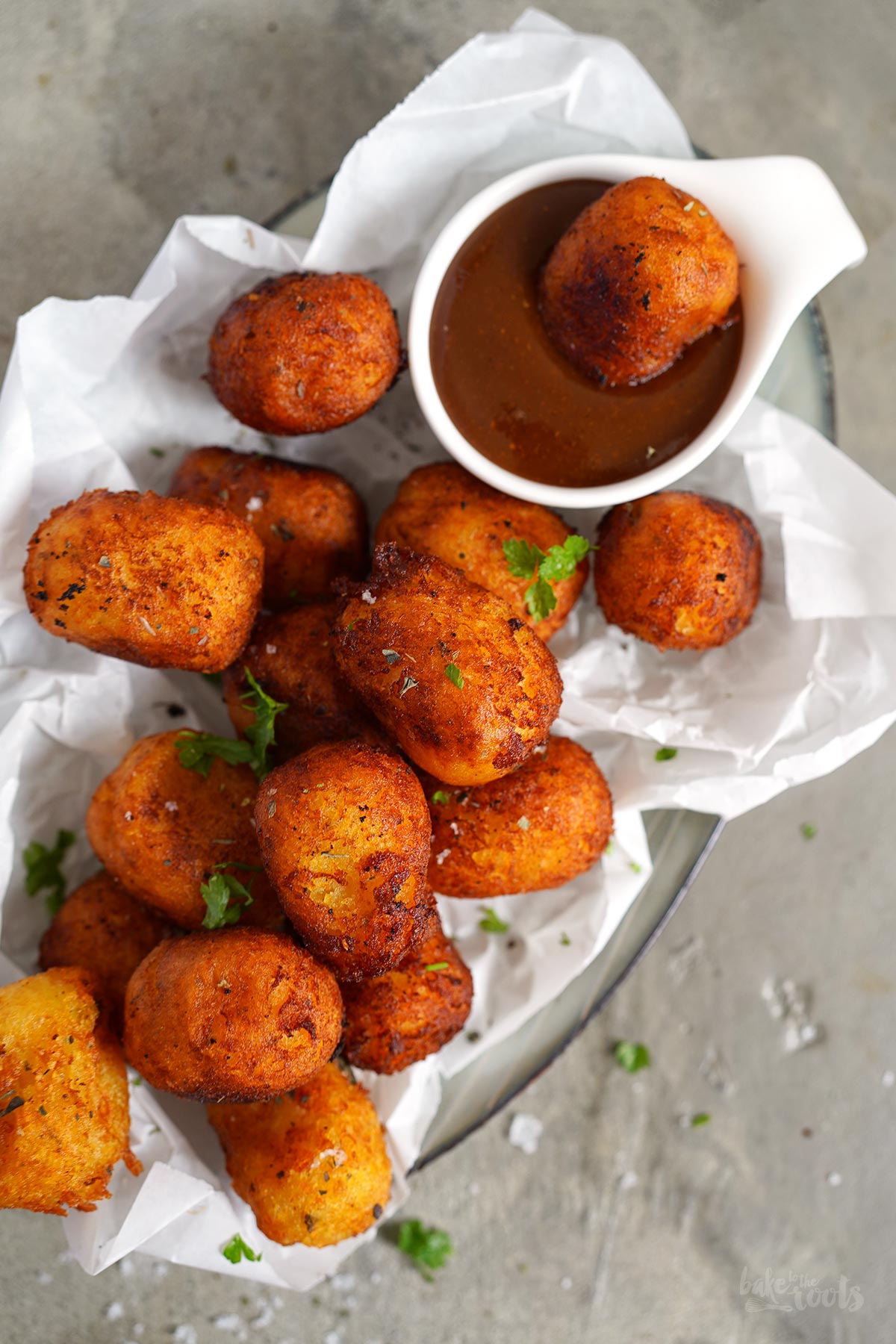 Crunchy Homemade Tater Tots | Bake to the roots