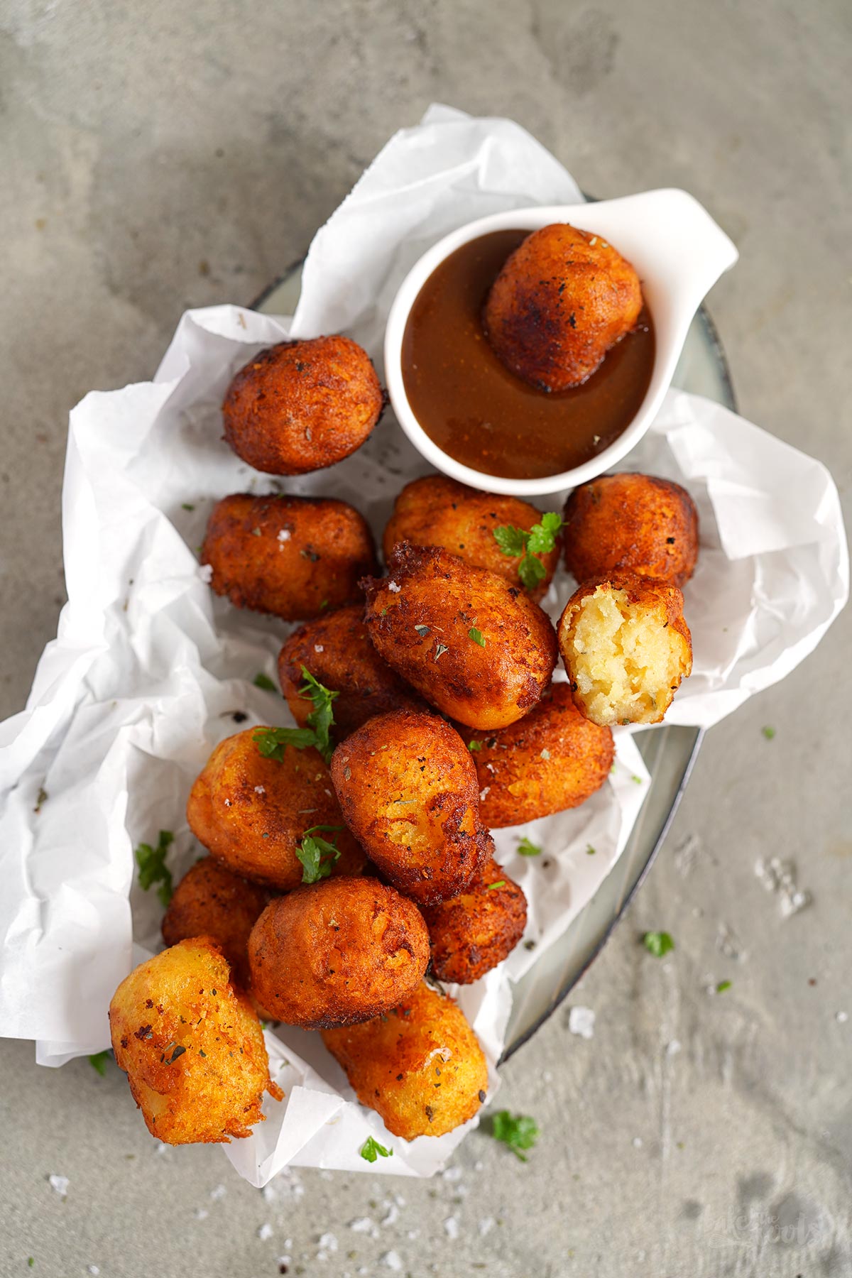 Crunchy Homemade Tater Tots | Bake to the roots