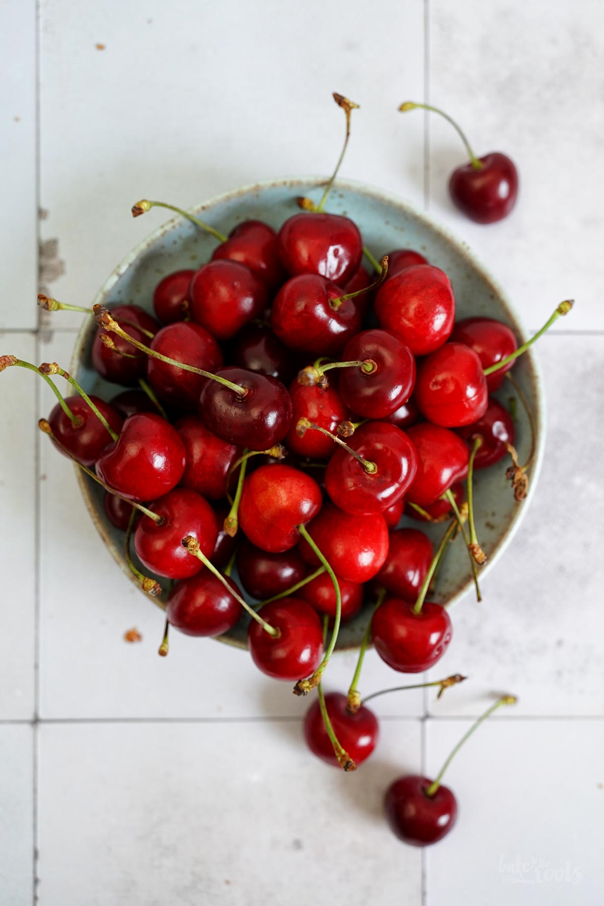 Cherry Marzipan Scones | Bake to the roots