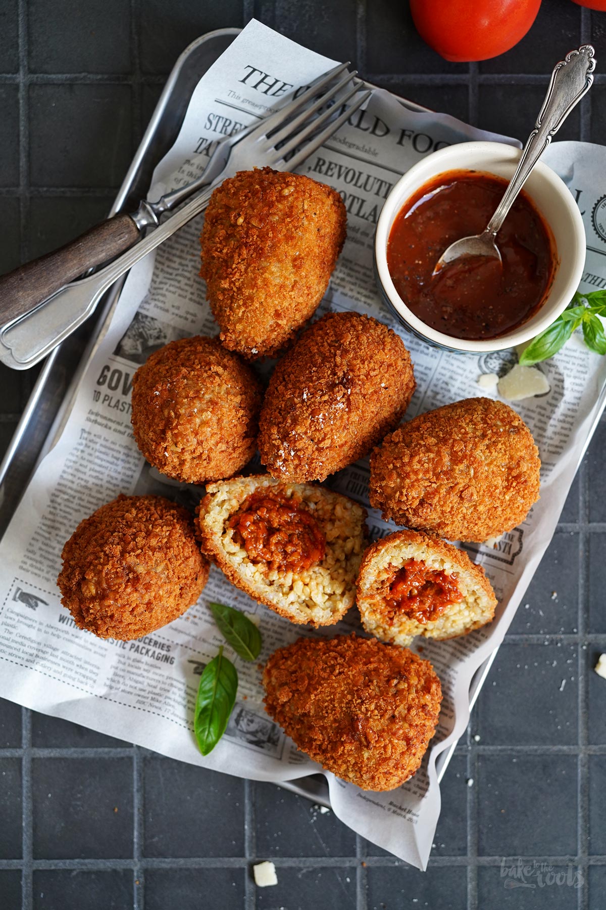 Italienische Arancini mit Ragù | Bake to the roots
