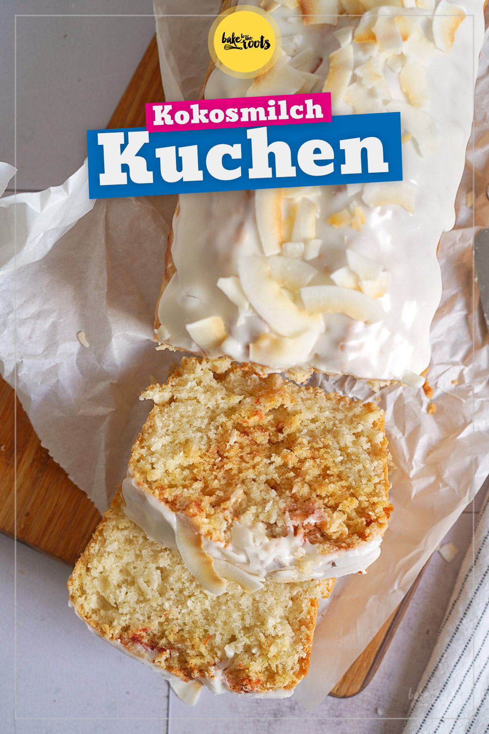 Coconut Milk Cake | Bake to the roots