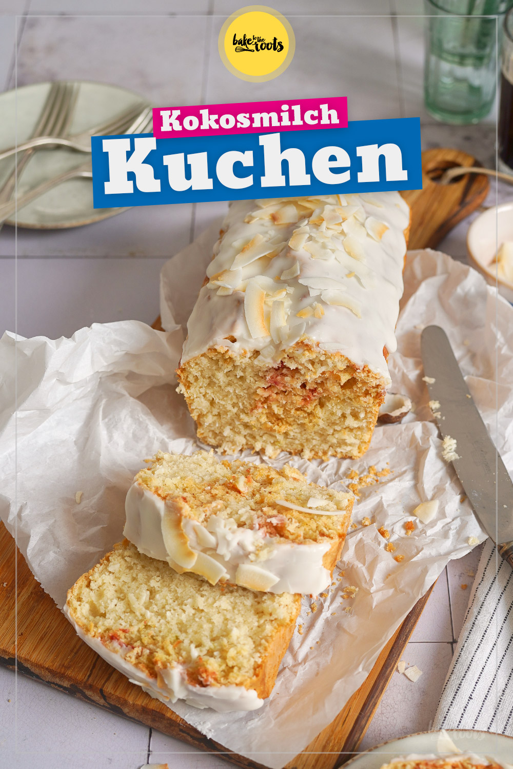 Coconut Milk Cake | Bake to the roots