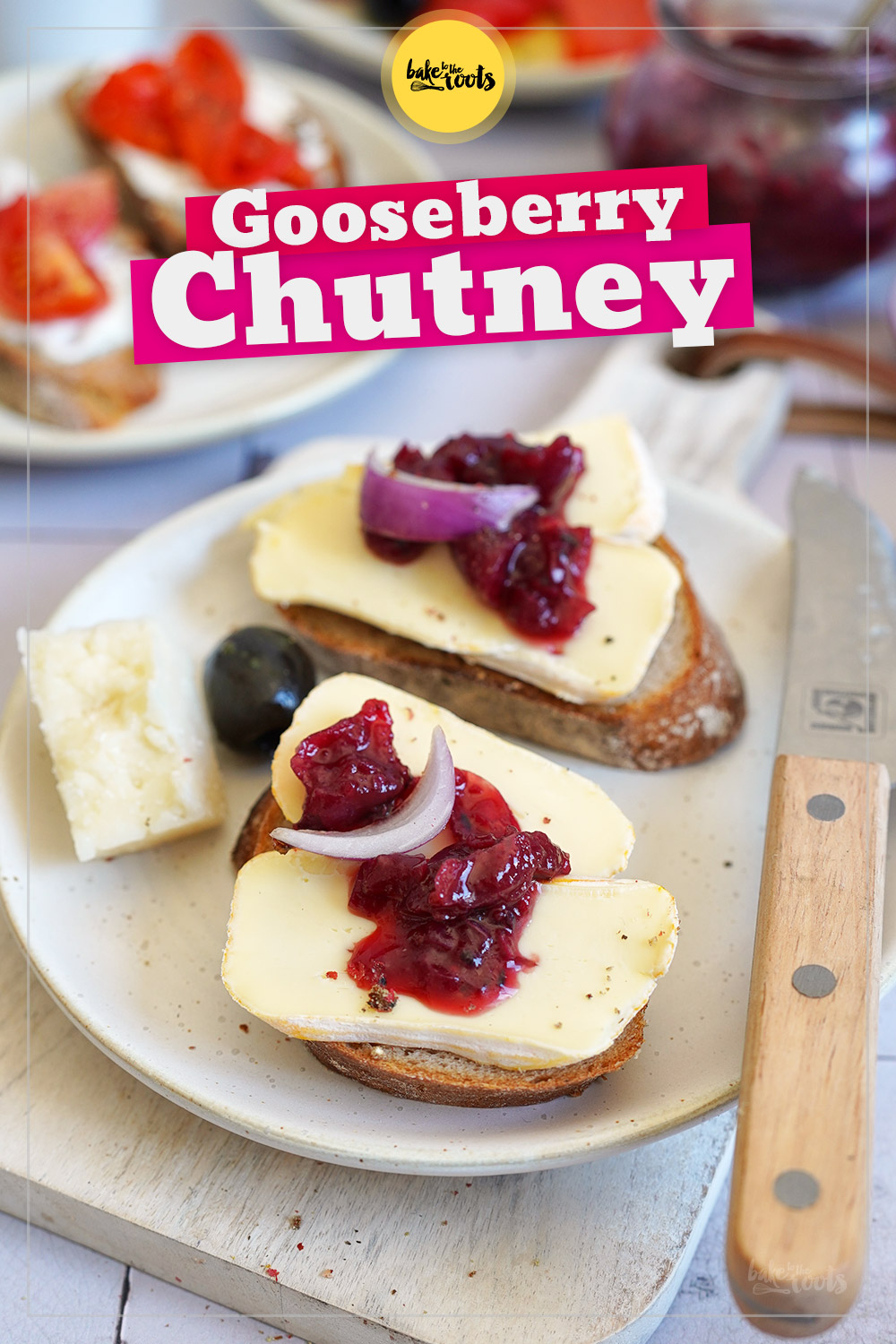 Homemade Gooseberry Chutney | Bake to the roots