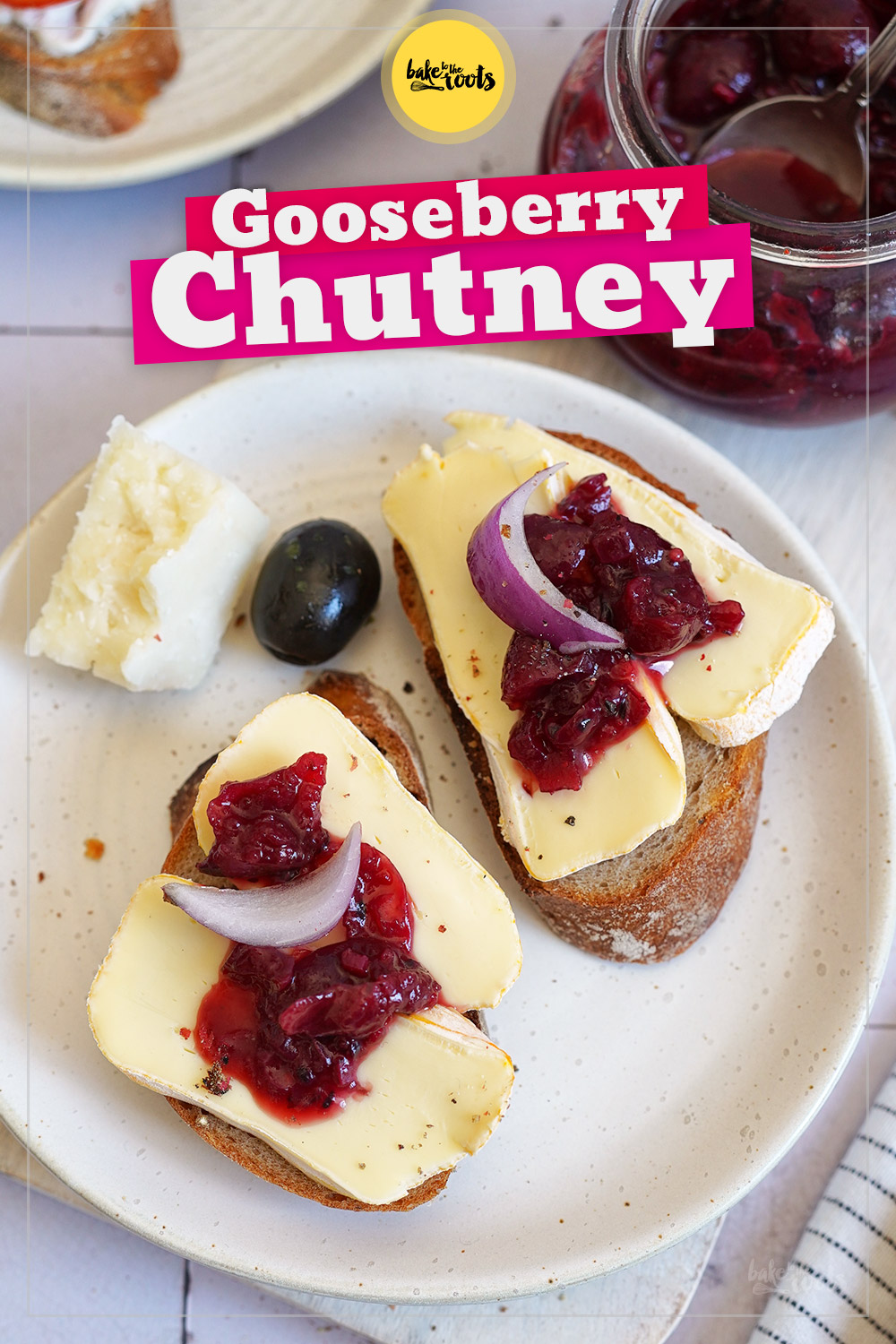 Homemade Gooseberry Chutney | Bake to the roots