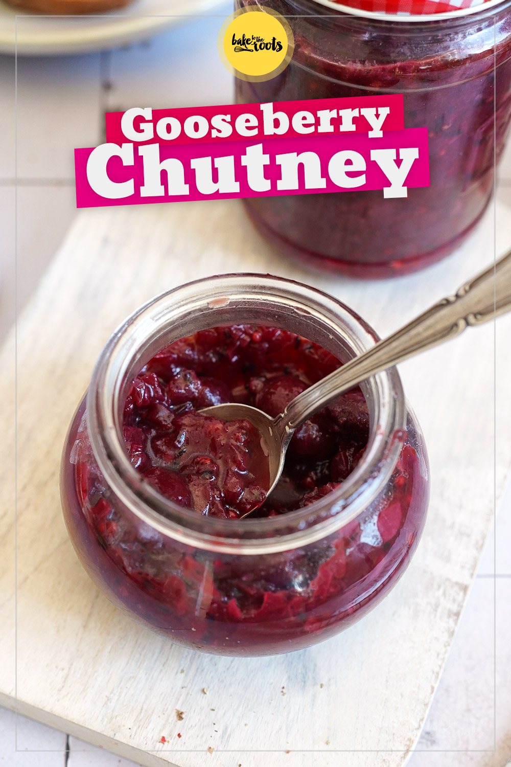 Homemade Gooseberry Chutney | Bake to the roots