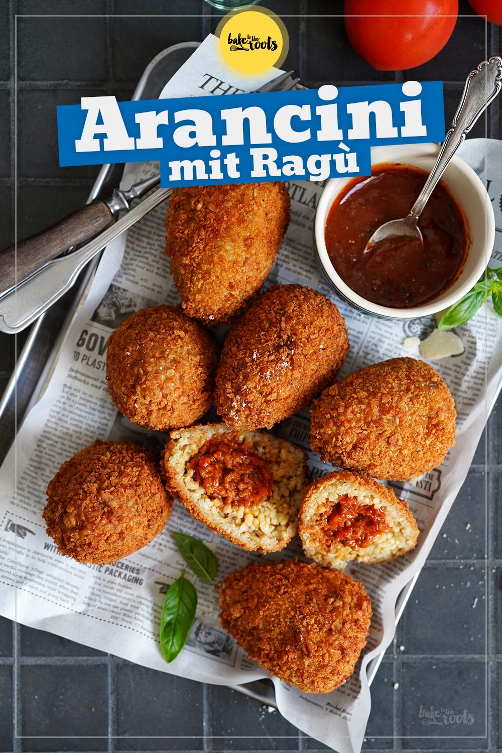 Italienische Arancini mit Ragù | Bake to the roots