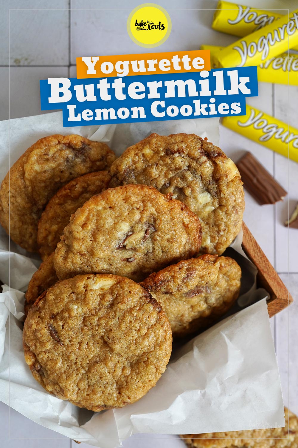 Yogurette Buttermilk Lemon Cookies | Bake to the roots