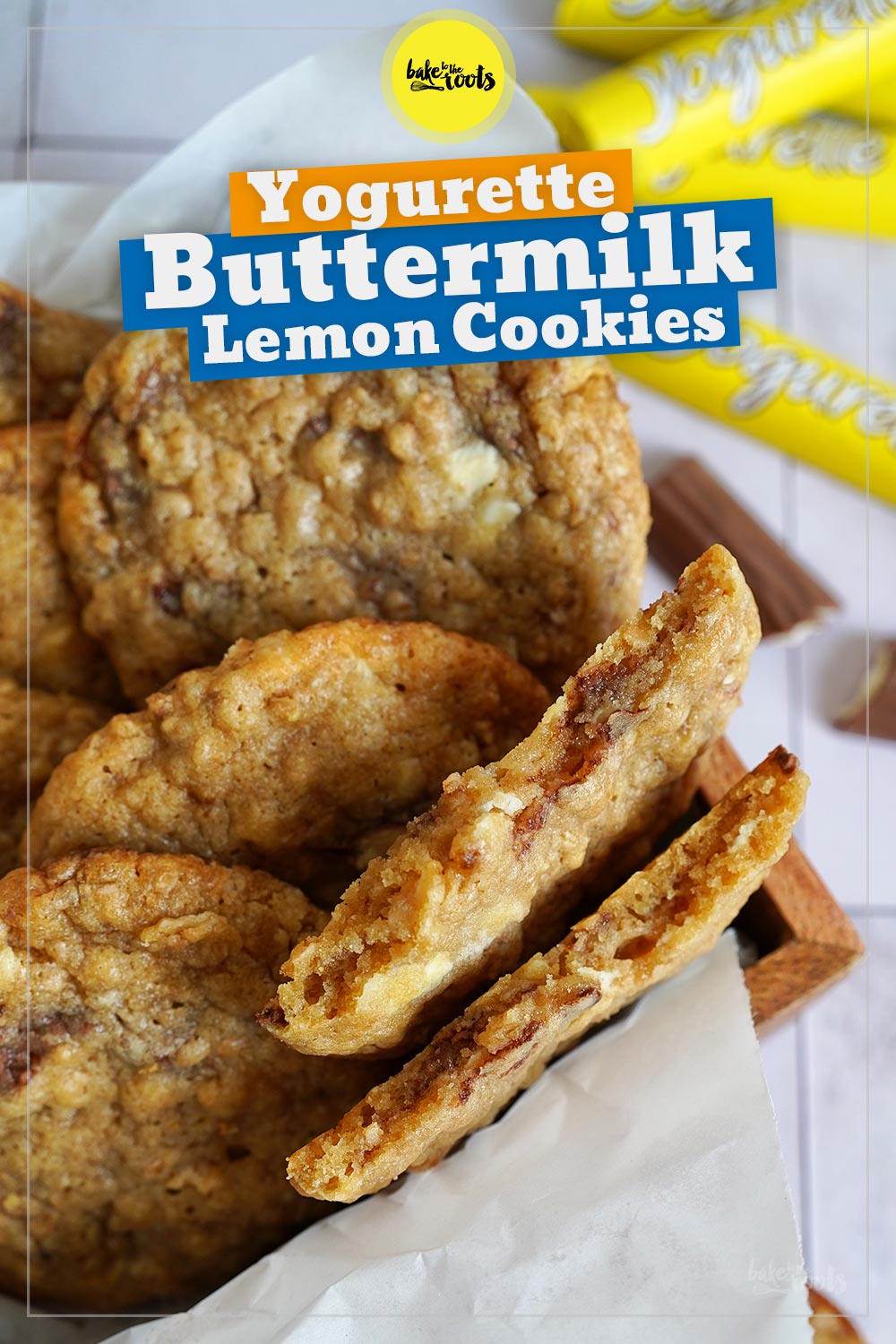 Yogurette Buttermilk Lemon Cookies | Bake to the roots