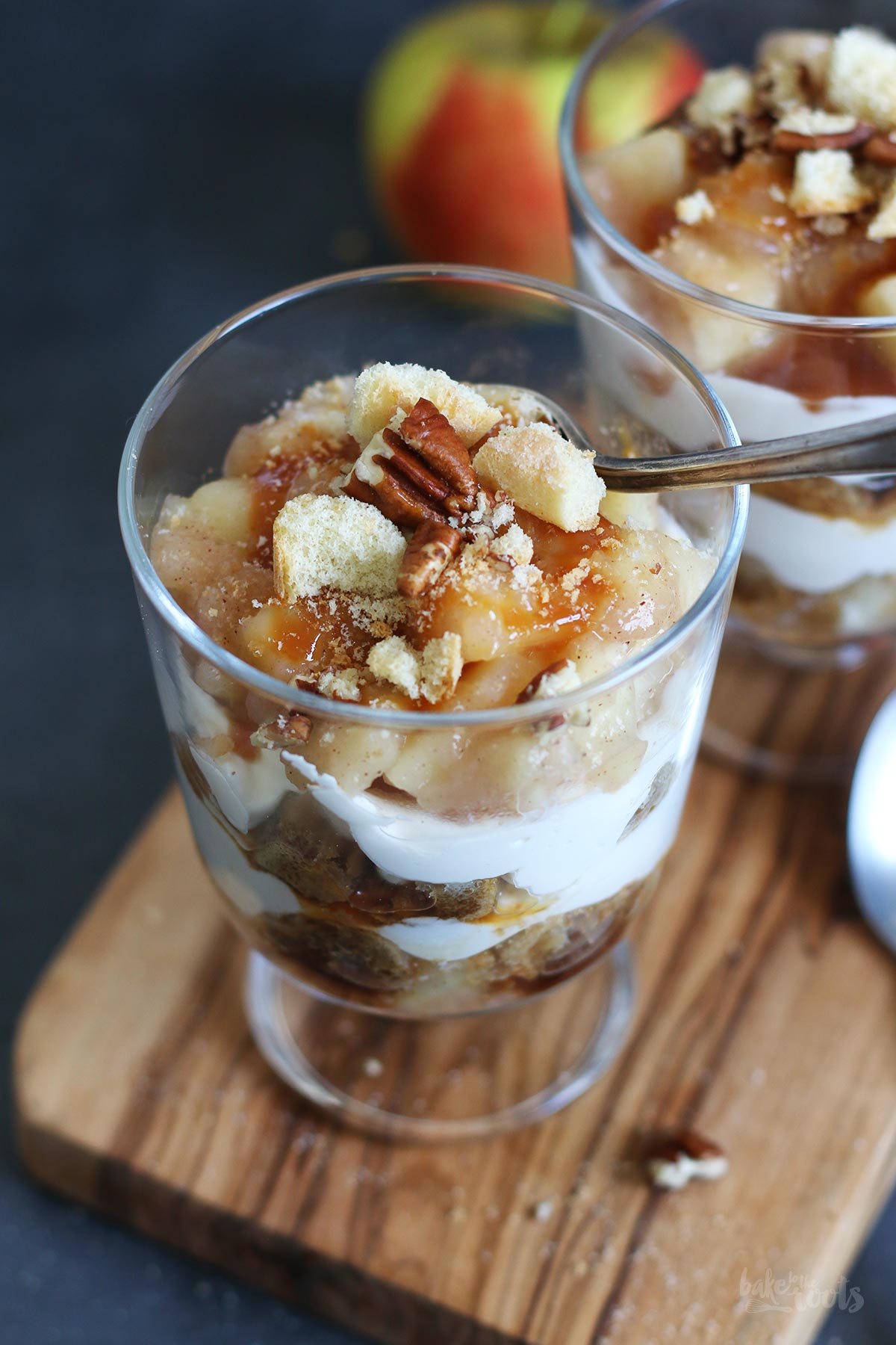 Apple Pie Tiramisu | Bake to the roots