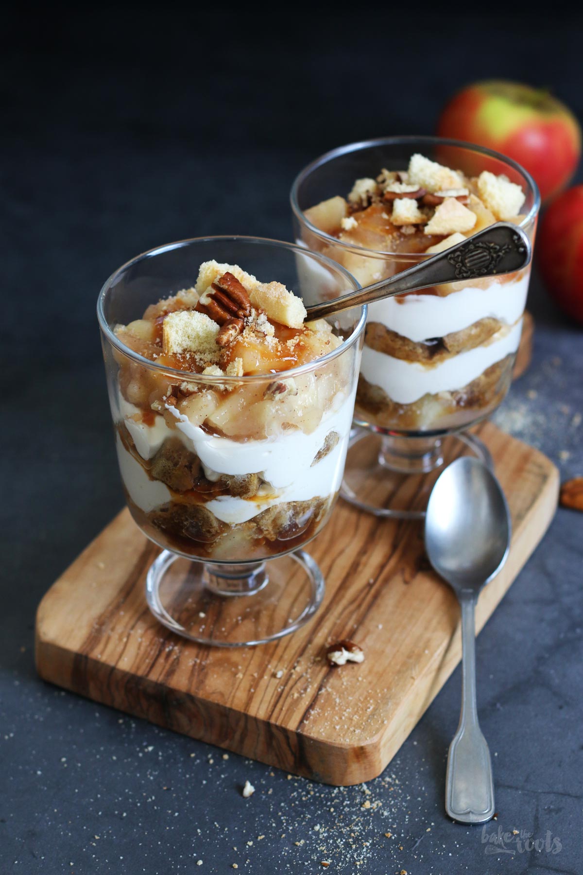 Apple Pie Tiramisu | Bake to the roots