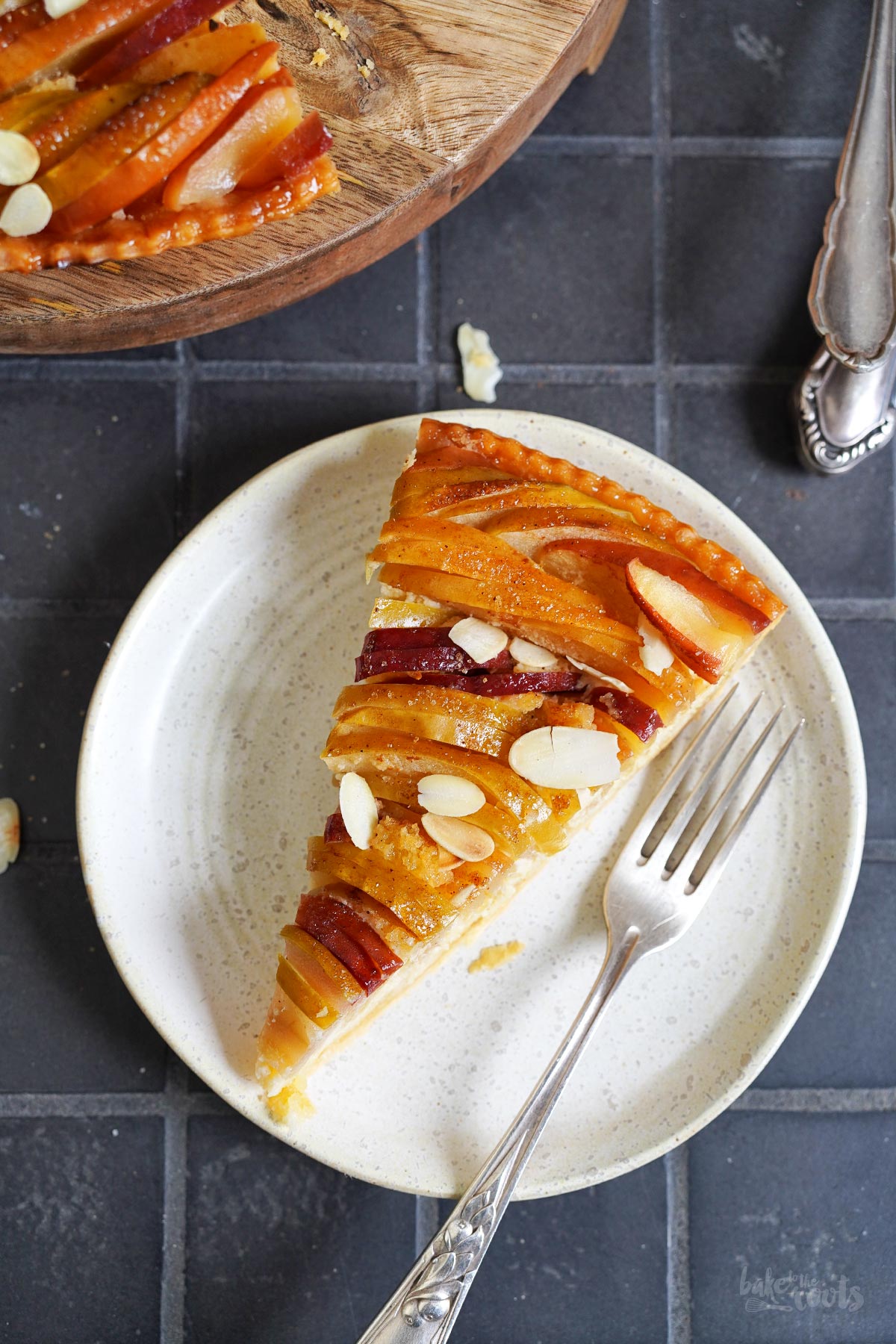 Apfel Frangipane Tarte | Bake to the roots
