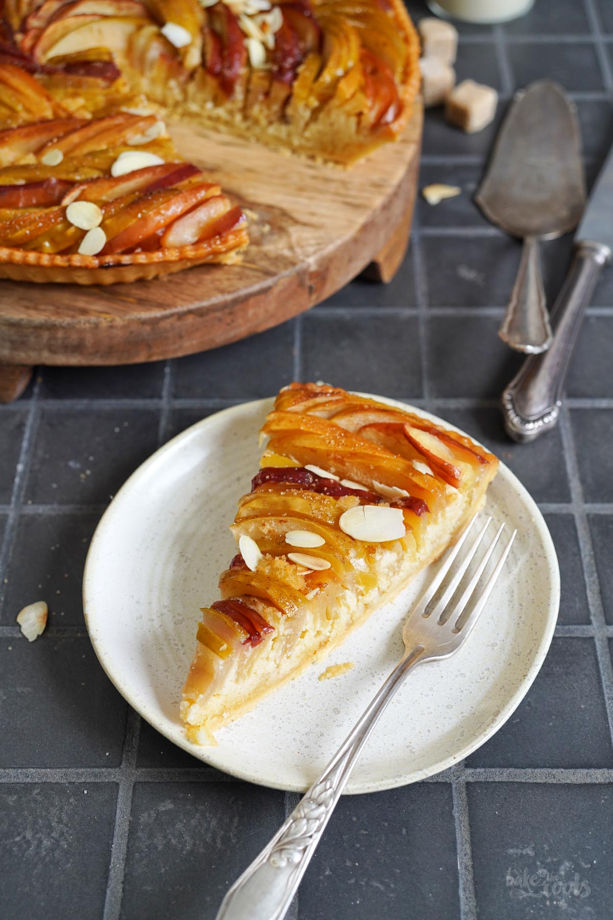 Apfel Frangipane Tarte | Bake to the roots