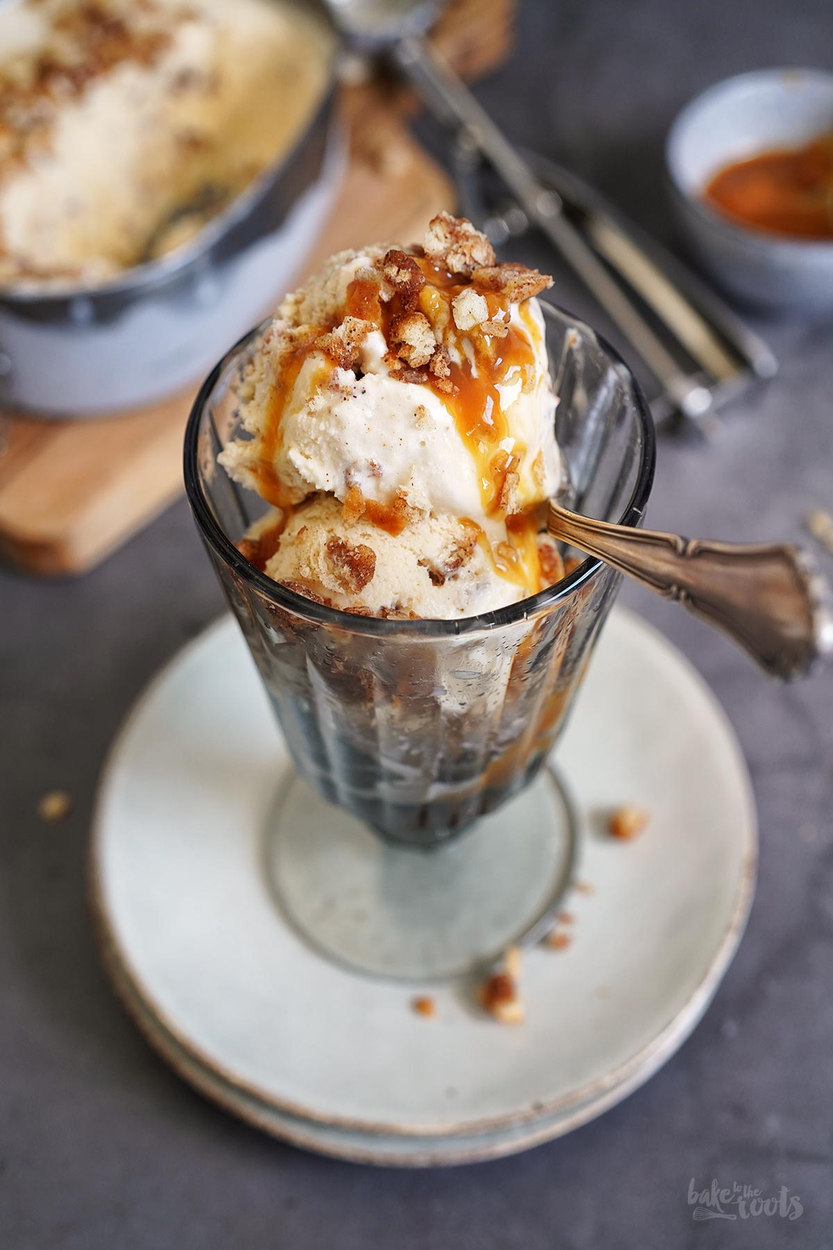 Franzbrötchen Eiscreme | Bake to the roots