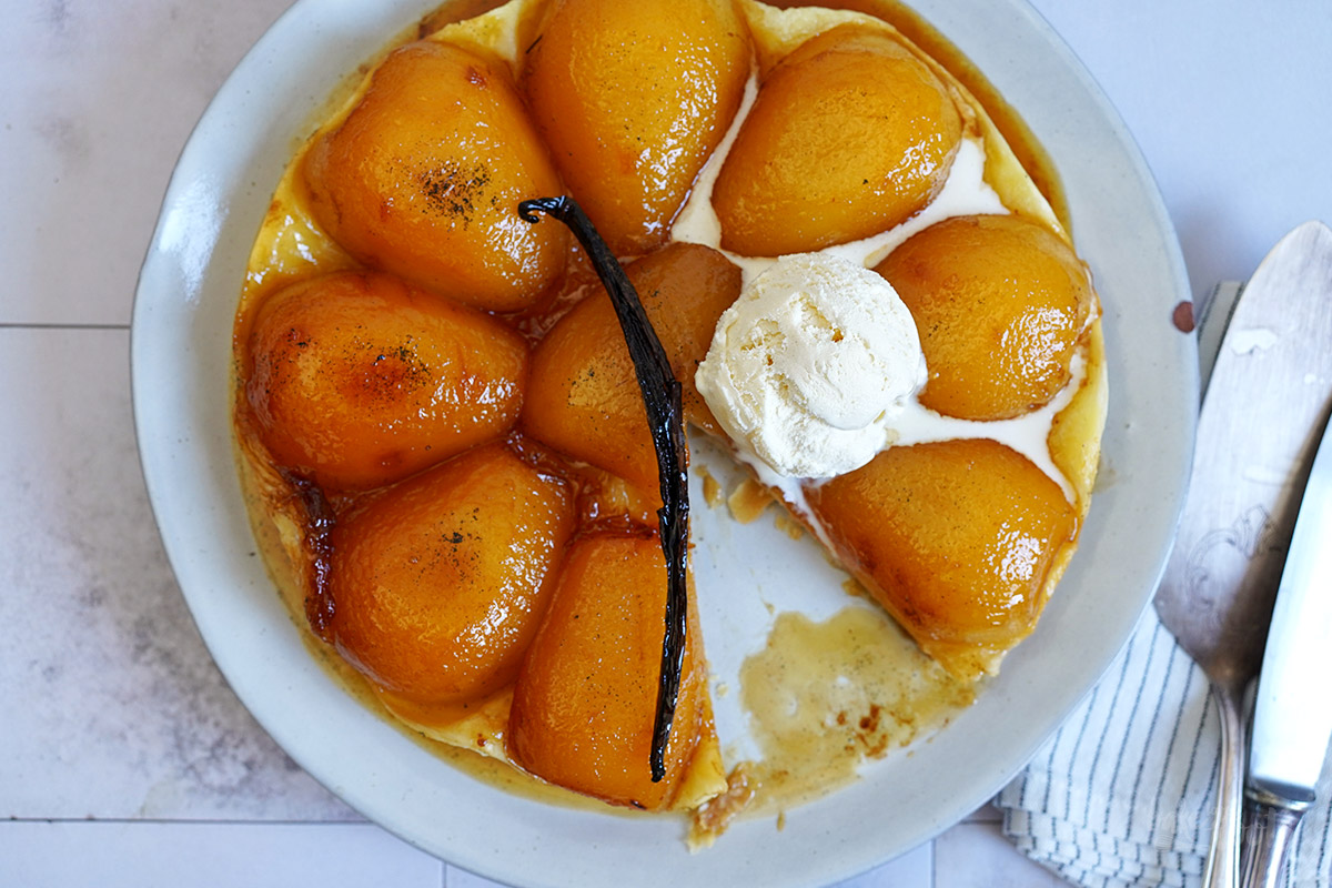 Birnen Tarte Tatin | Bake to the roots