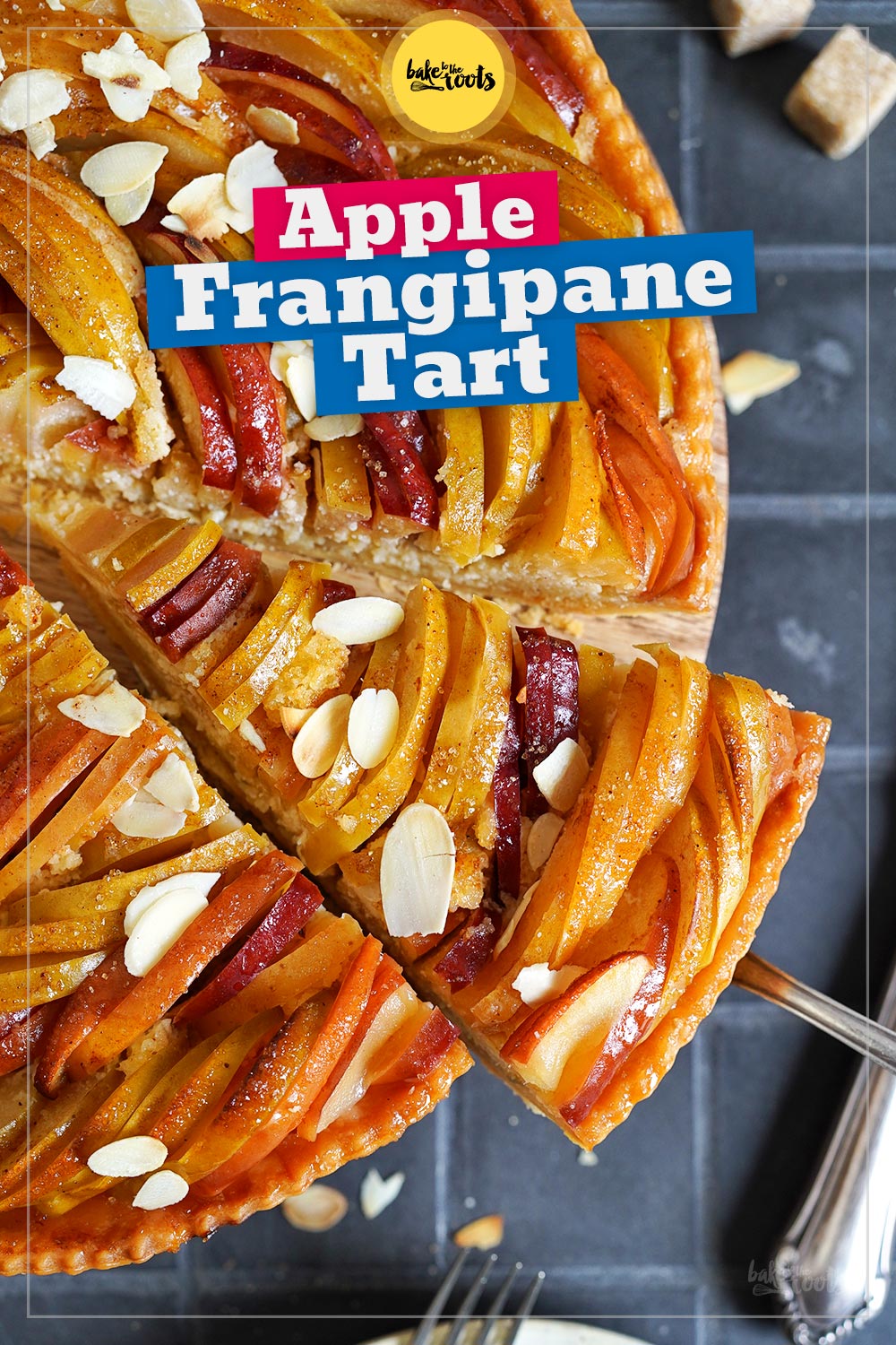 Apple Frangipane Tarte | Bake to the roots