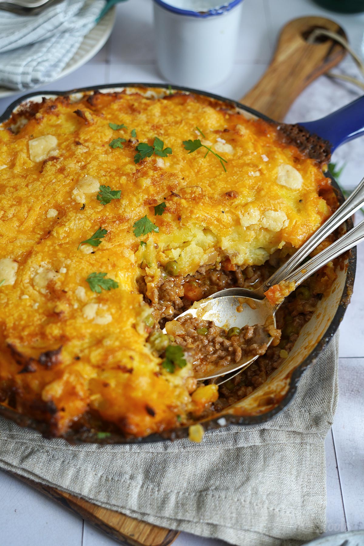 Simple & Easy Cottage Pie | Bake to the roots