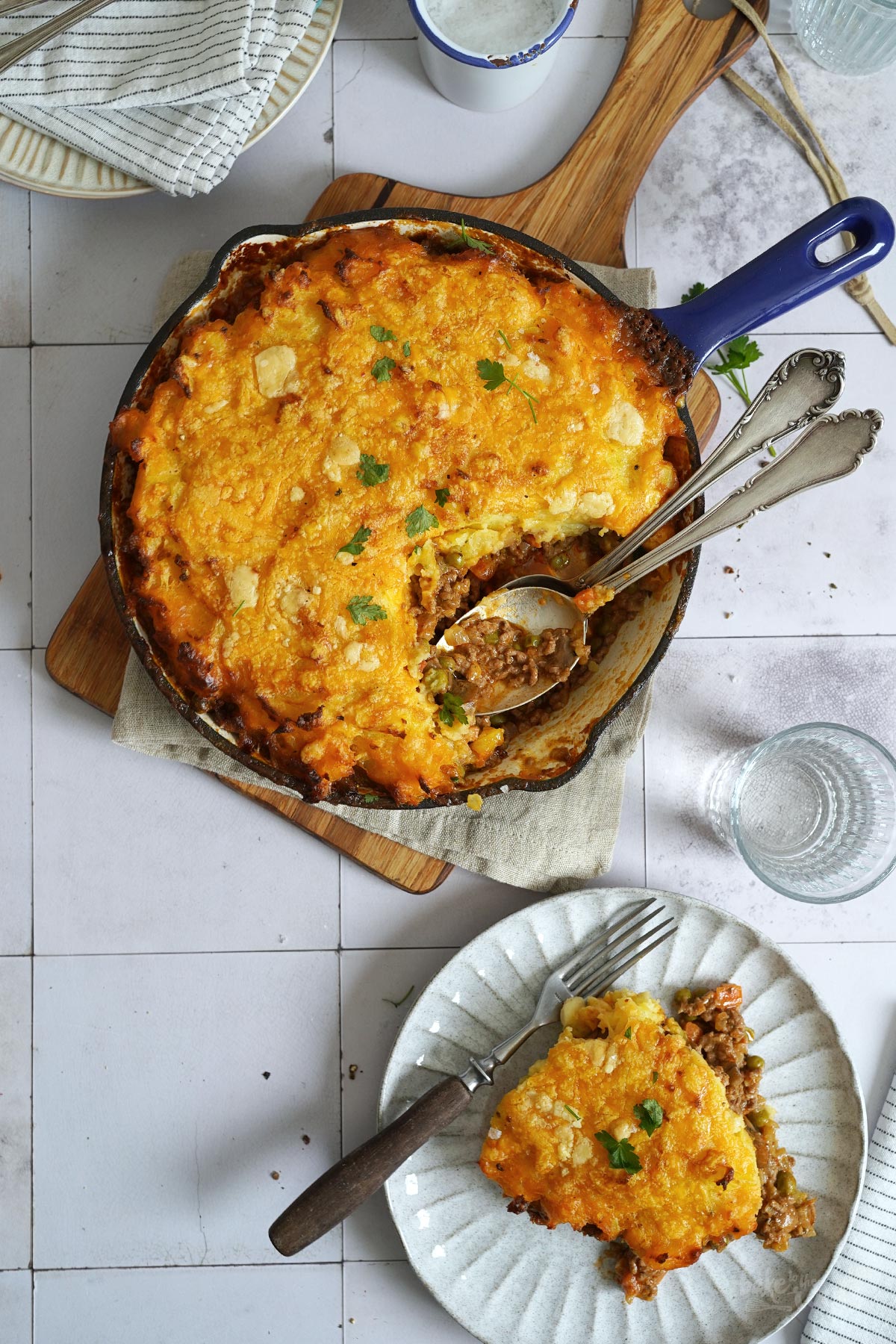 Simple & Easy Cottage Pie | Bake to the roots