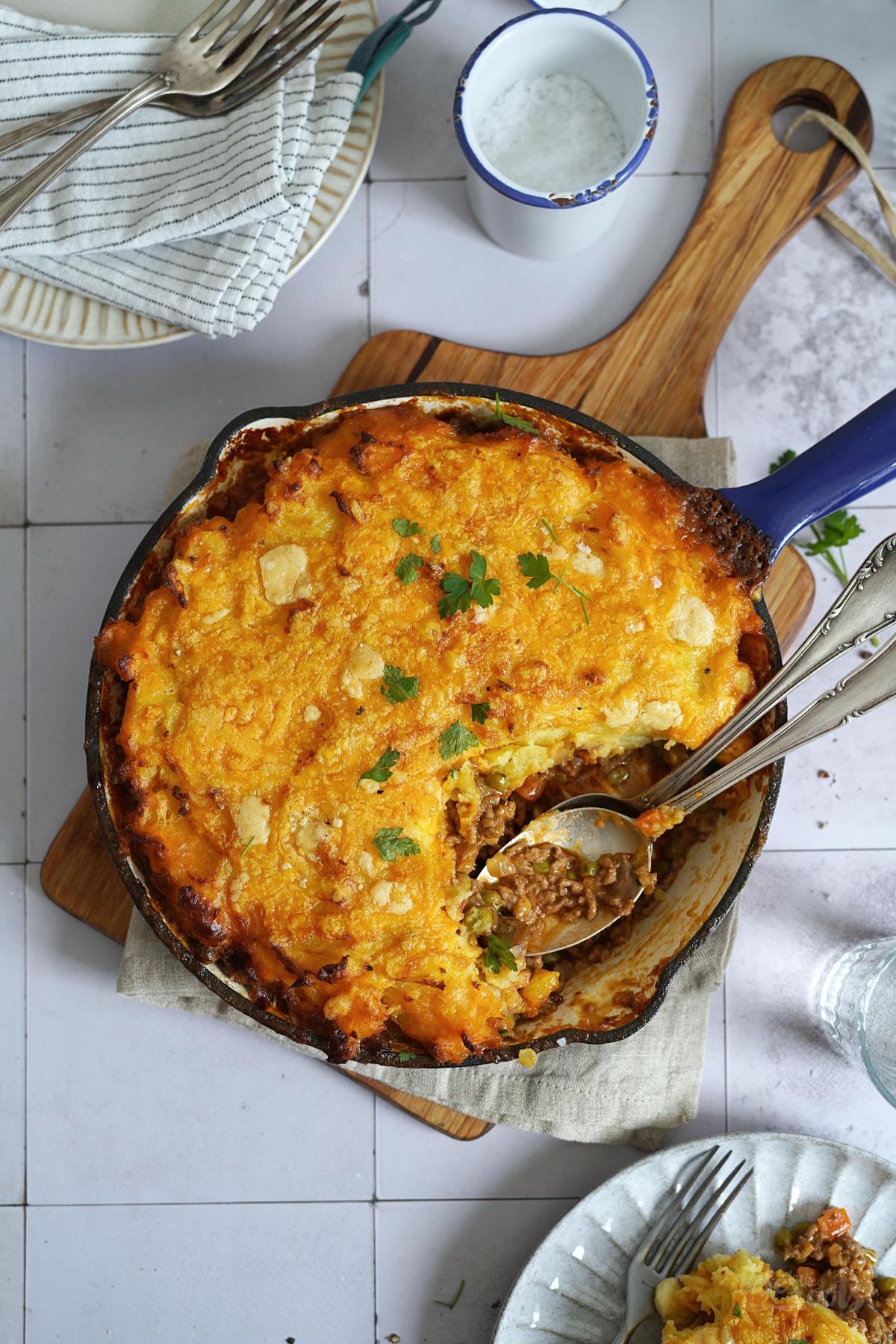 Simple & Easy Cottage Pie | Bake to the roots