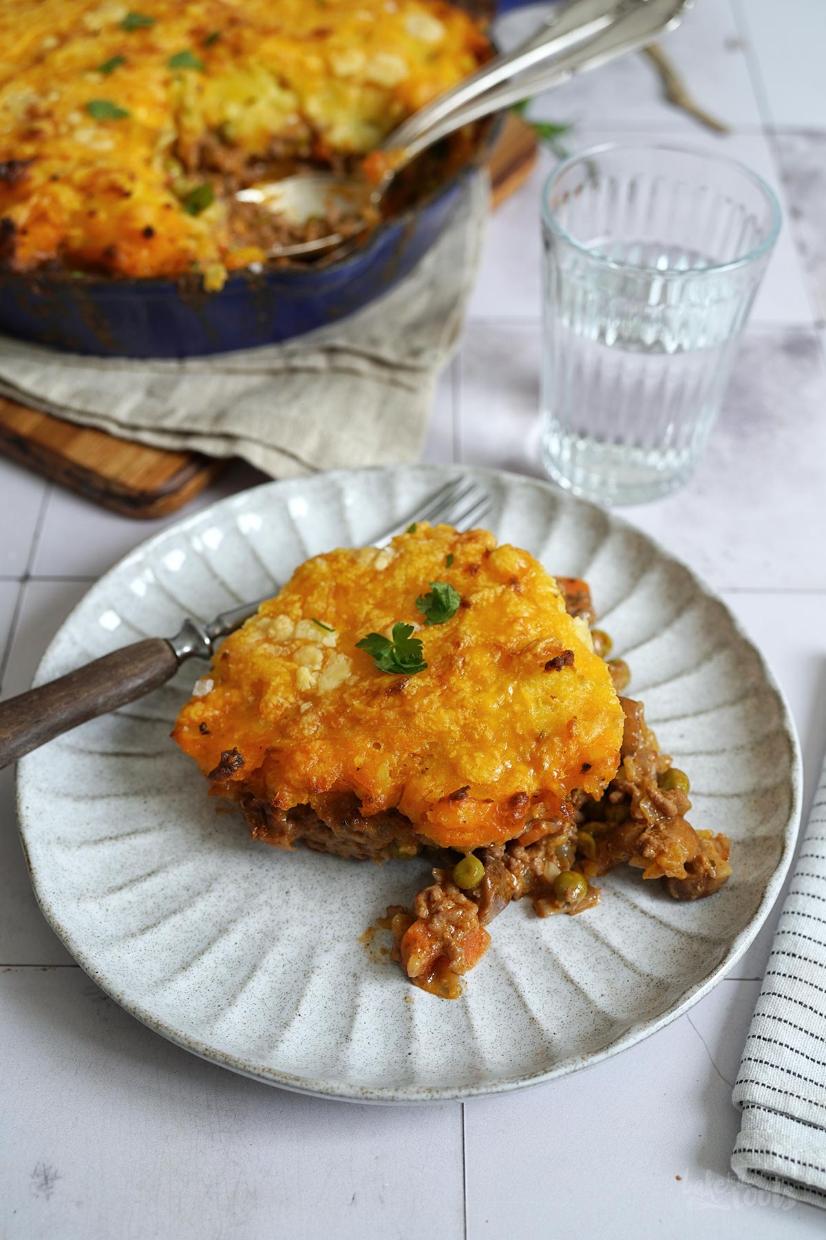 Simple & Easy Cottage Pie | Bake to the roots