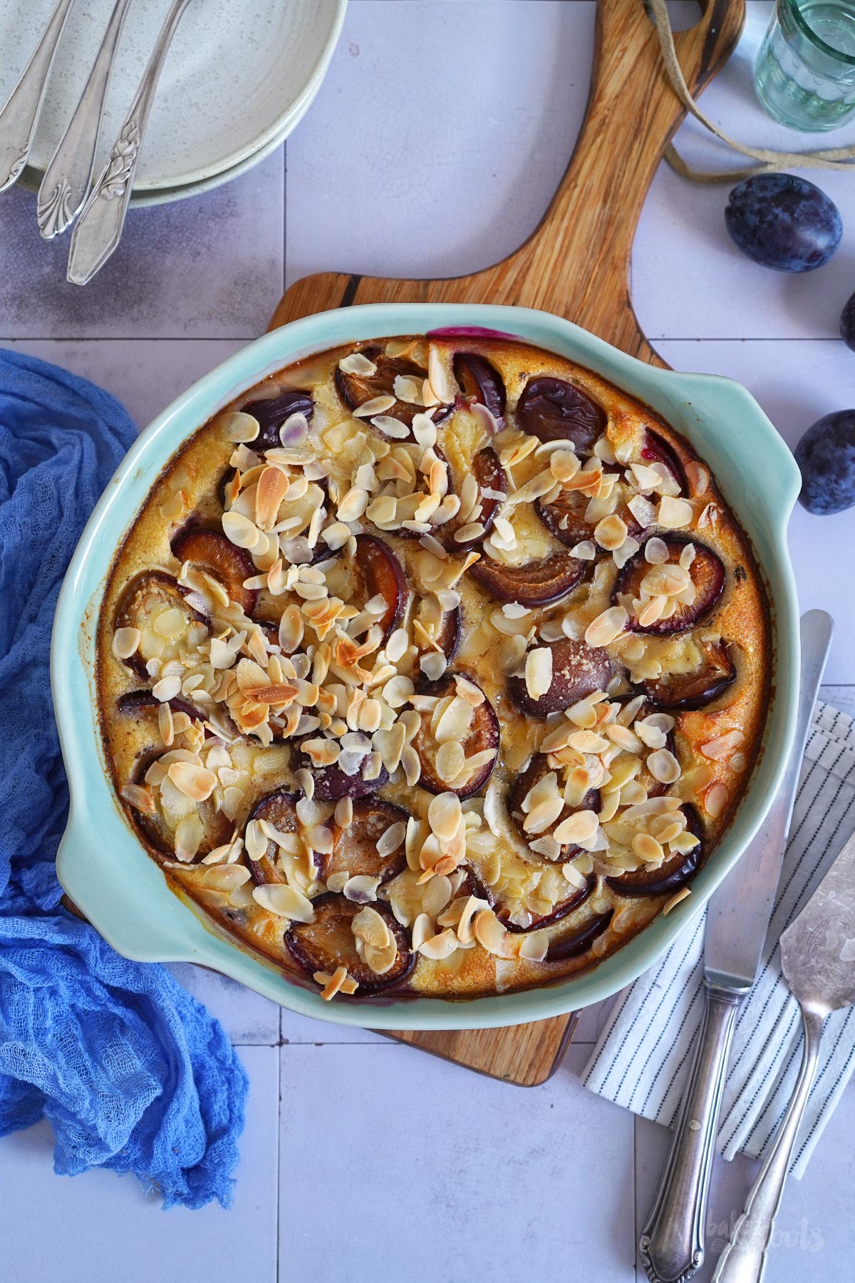 Zwetschgen Clafoutis | Bake to the roots