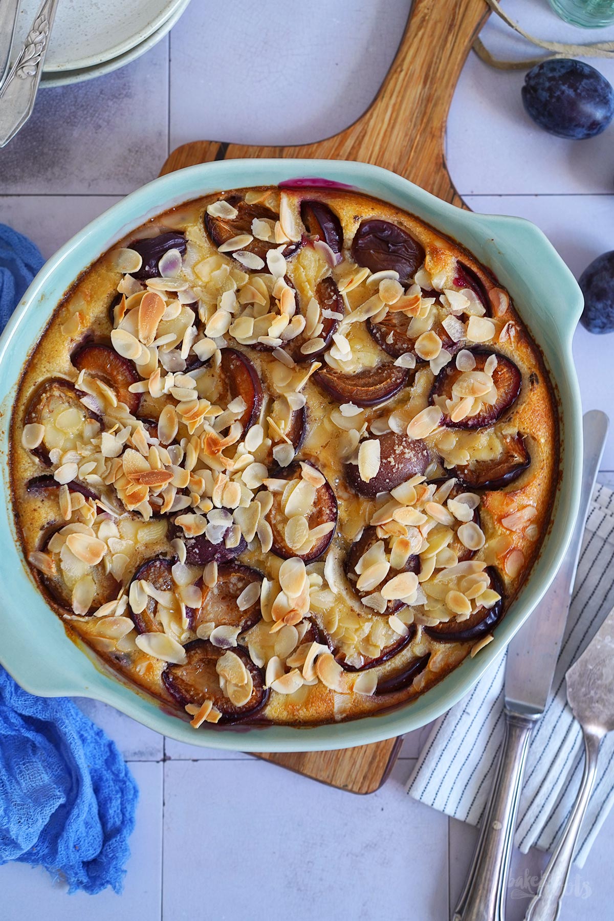 Zwetschgen Clafoutis | Bake to the roots