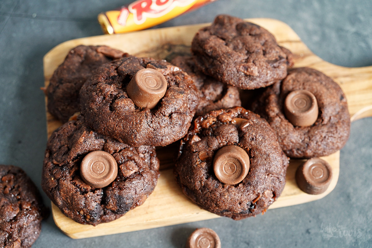 Rolo Chocolate Cookies | Bake to the roots
