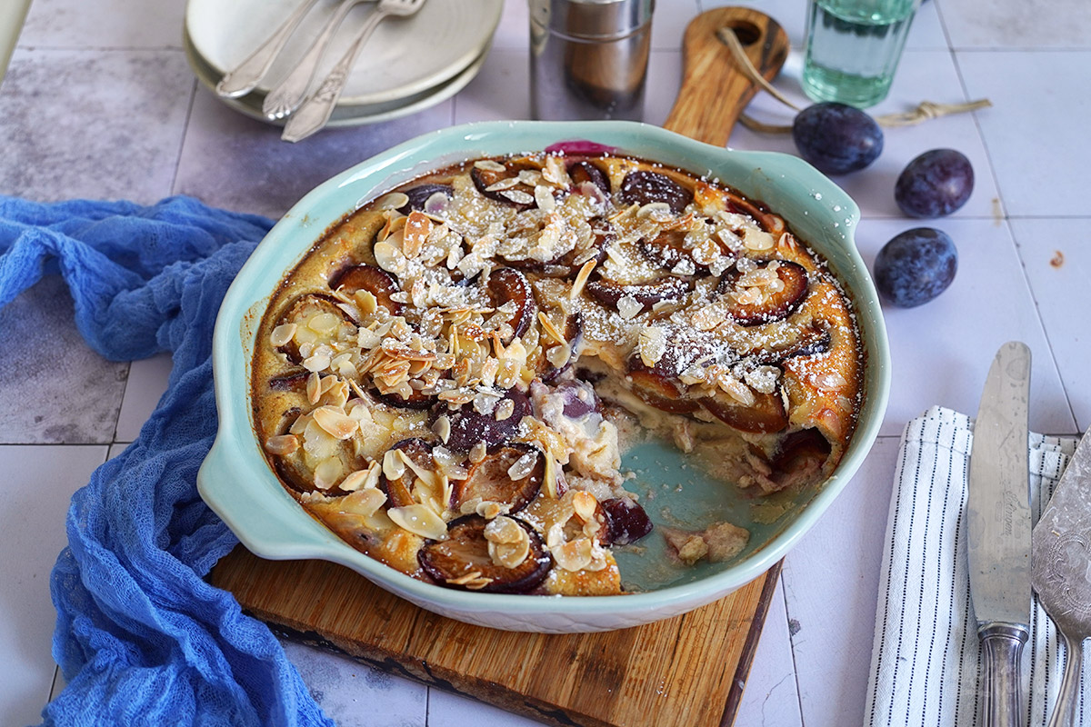 Zwetschgen Clafoutis | Bake to the roots