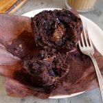 Double Chocolate Zucchini Muffins | Bake to the roots