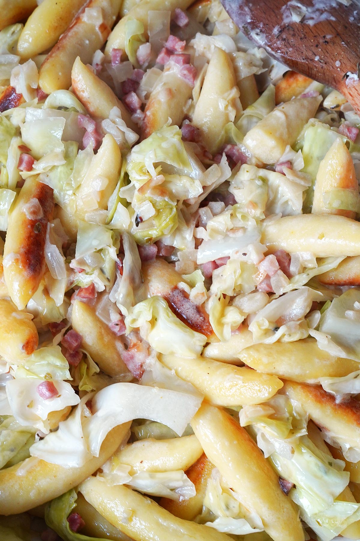 Schupfnudeln & Spitzkohl Pfanne | Bake to the roots