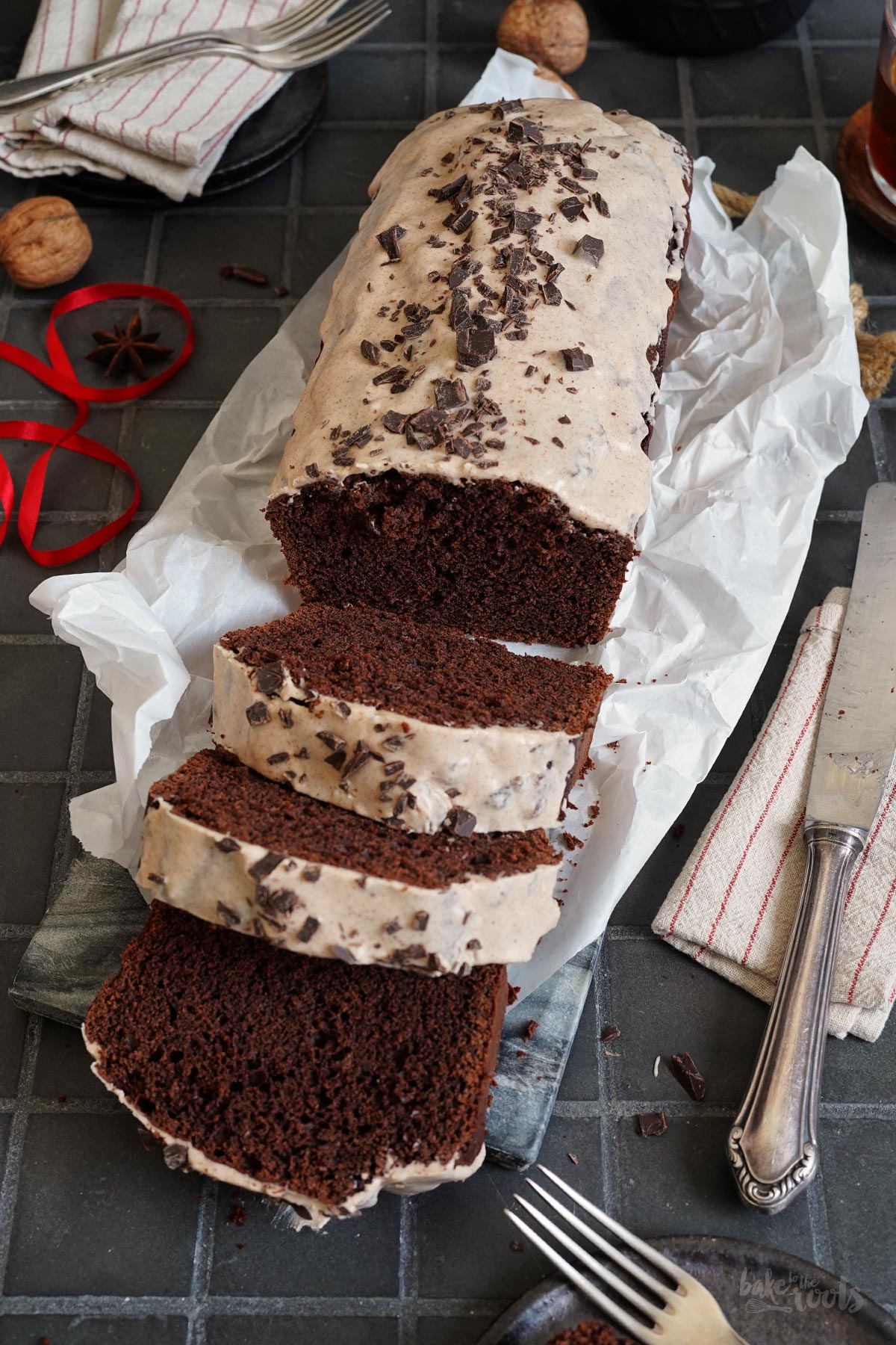 Gewürzkuchen mit Zimtglasur | Bake to the roots