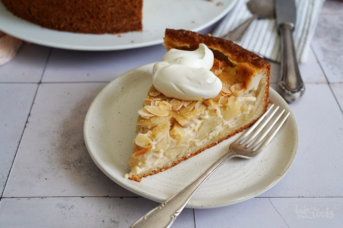 Einfacher Apfelkuchen mit Quark-Öl-Teig | Bake to the roots