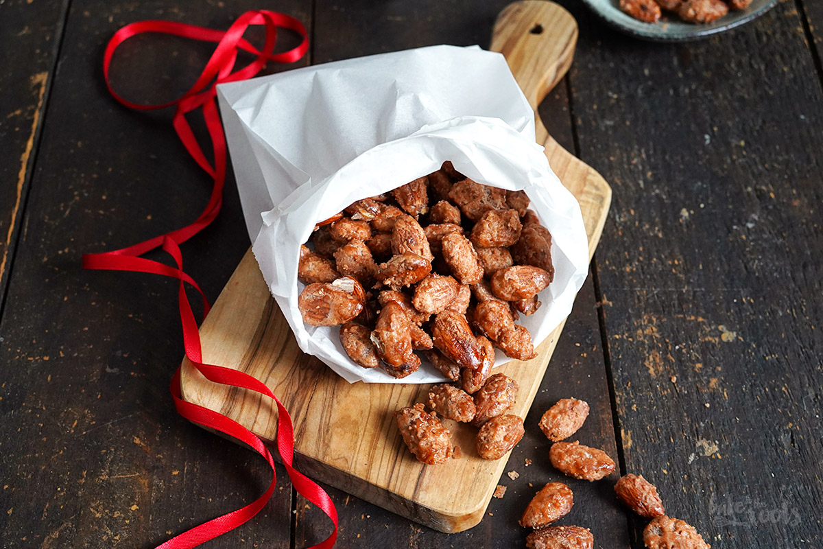 Gebrannte Mandeln – wie vom Weihnachtsmarkt | Bake to the roots