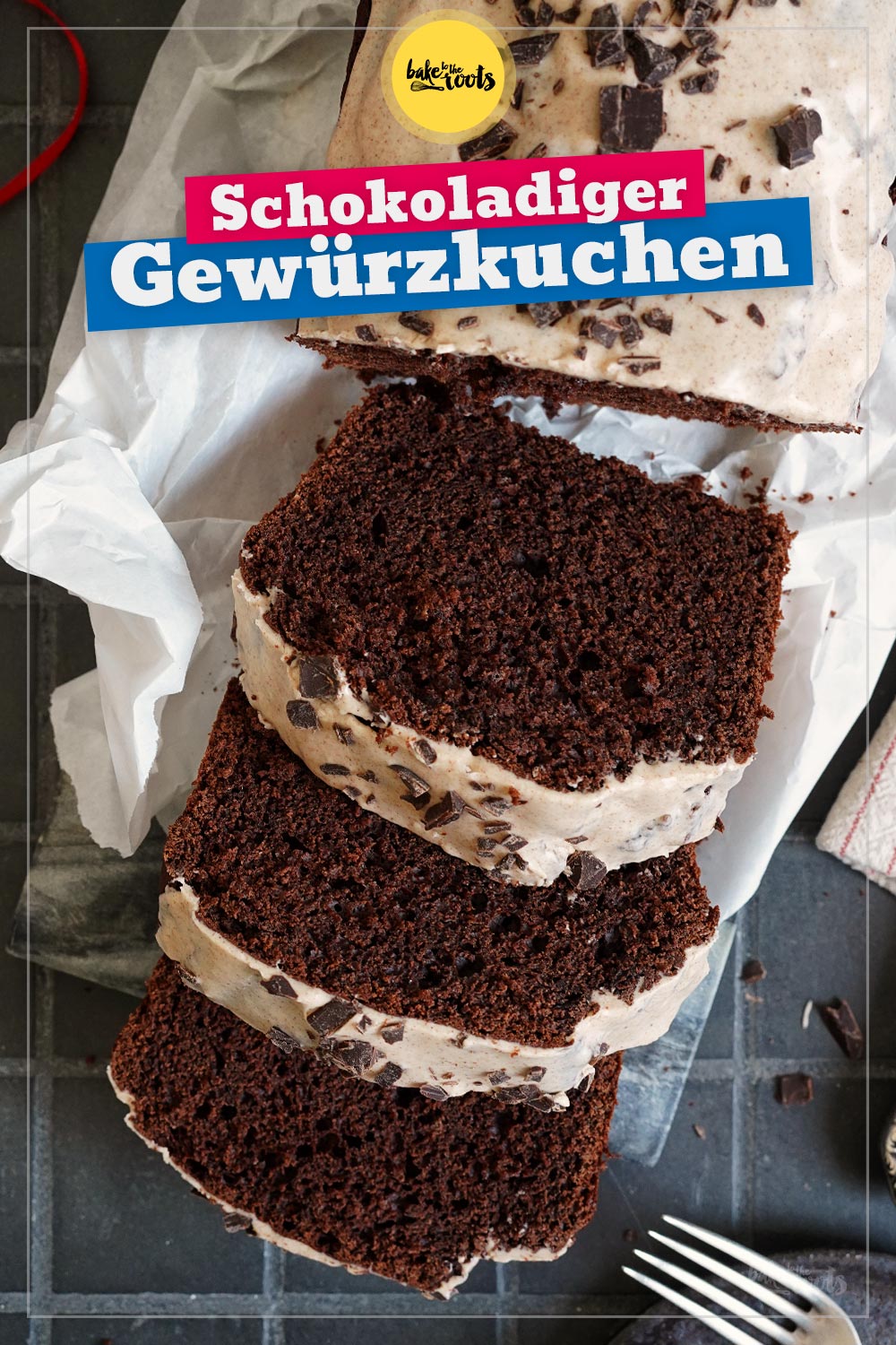 Gewürzkuchen mit Zimtglasur | Bake to the roots