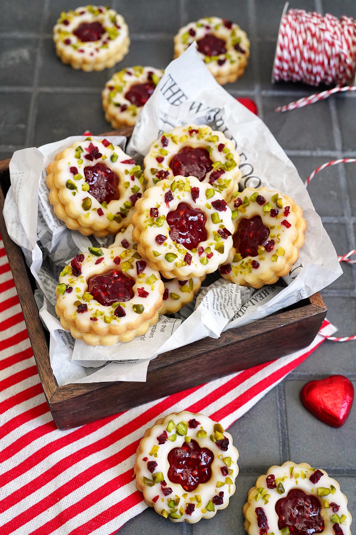 Einfache Adventskranz Cookies | Bake to the roots