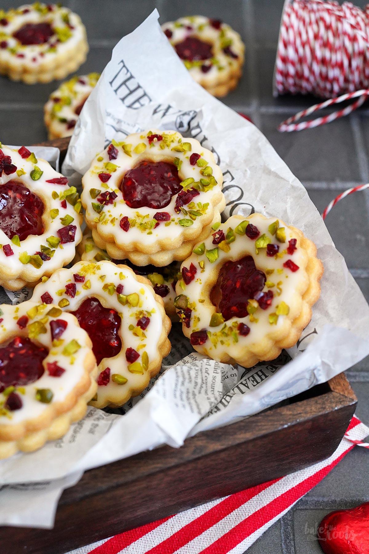 Einfache Adventskranz Cookies | Bake to the roots