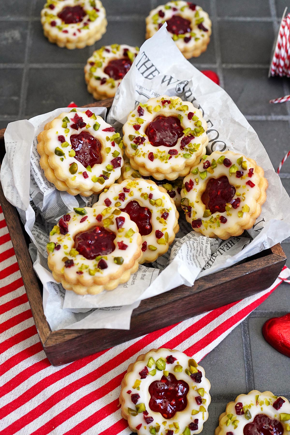 Einfache Adventskranz Cookies | Bake to the roots