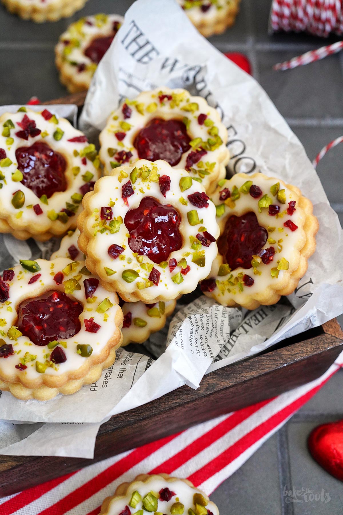 Einfache Adventskranz Cookies | Bake to the roots