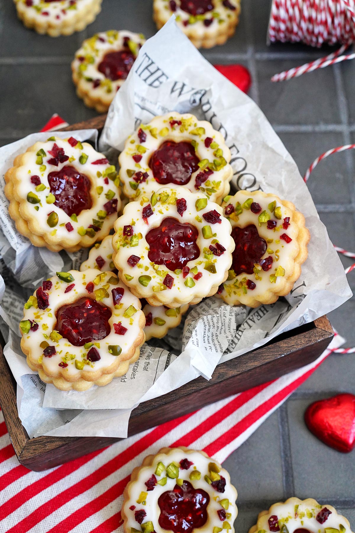 Einfache Adventskranz Cookies | Bake to the roots
