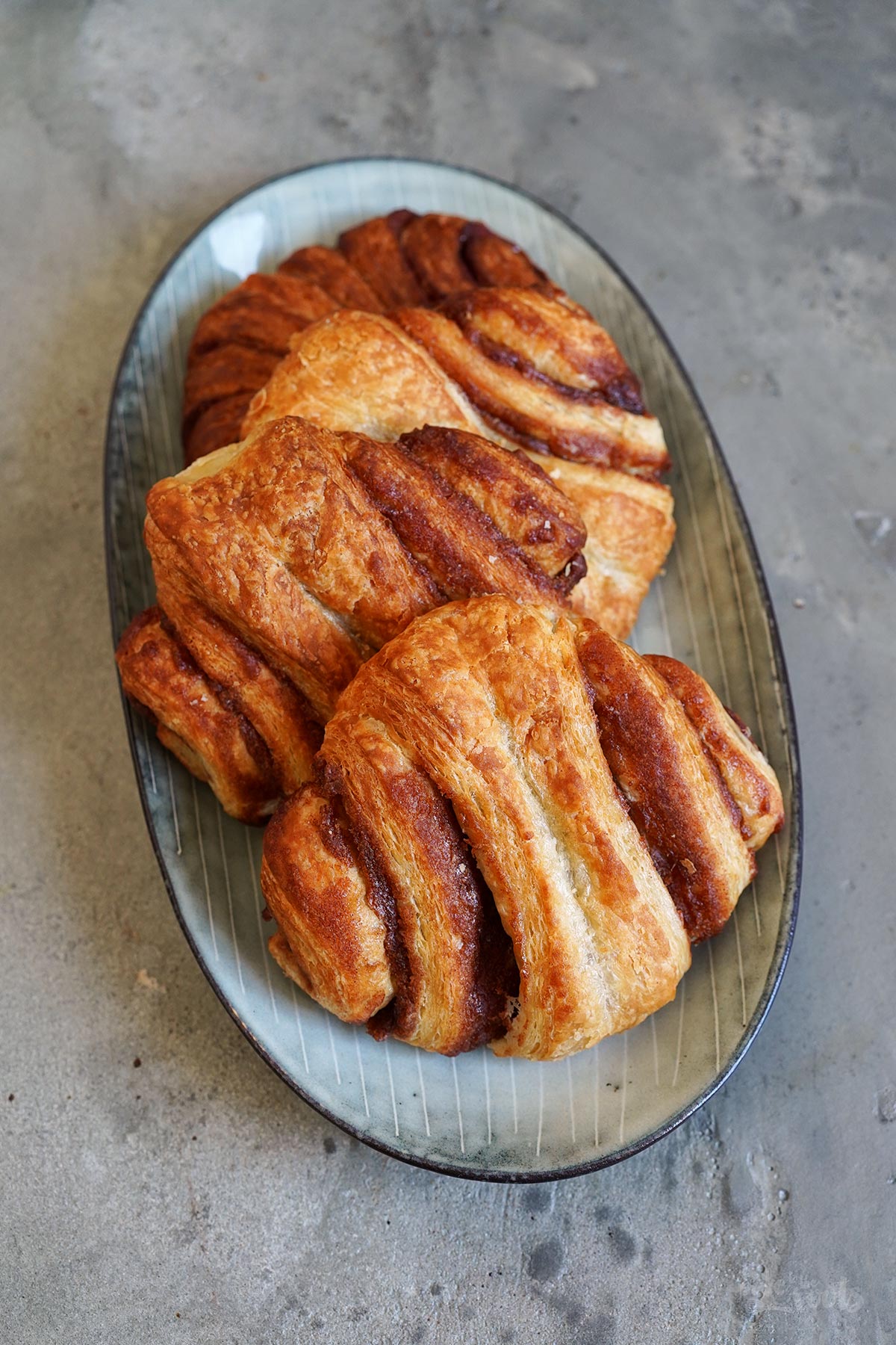 Franzbrötchen Ofenschlupfer (mit Äpfeln) | Bake to the roots