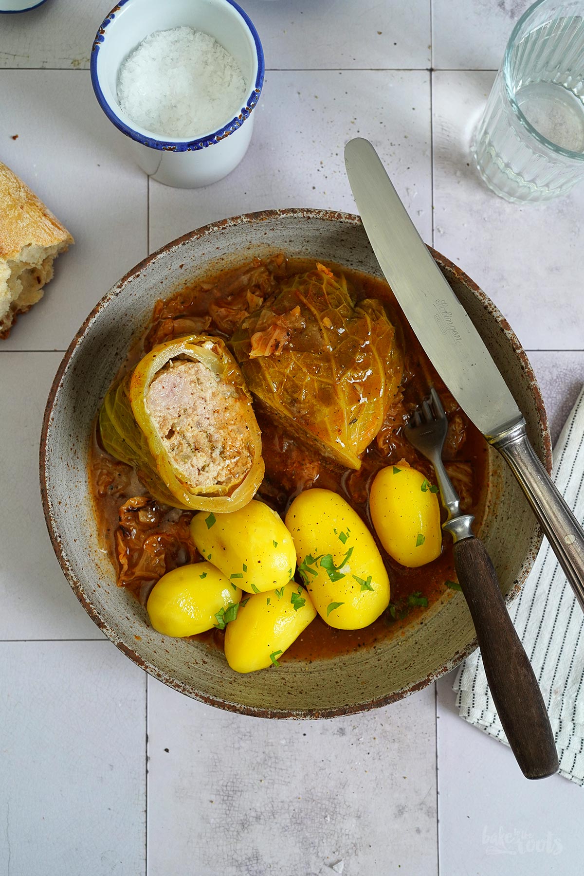 Wirsing Kohlrouladen (mit Wurstbrät) | Bake to the roots