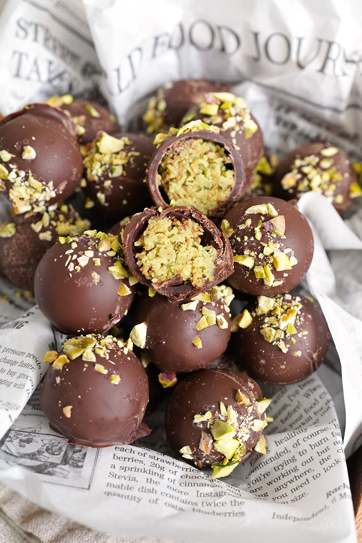 Dubai Chocolate Pralinen | Bake to the roots