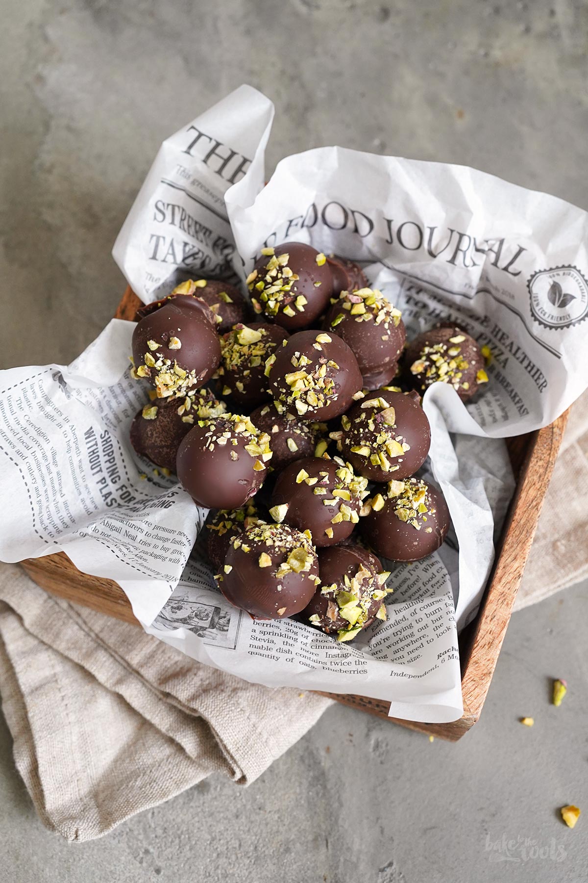 Dubai Chocolate Pralinen | Bake to the roots