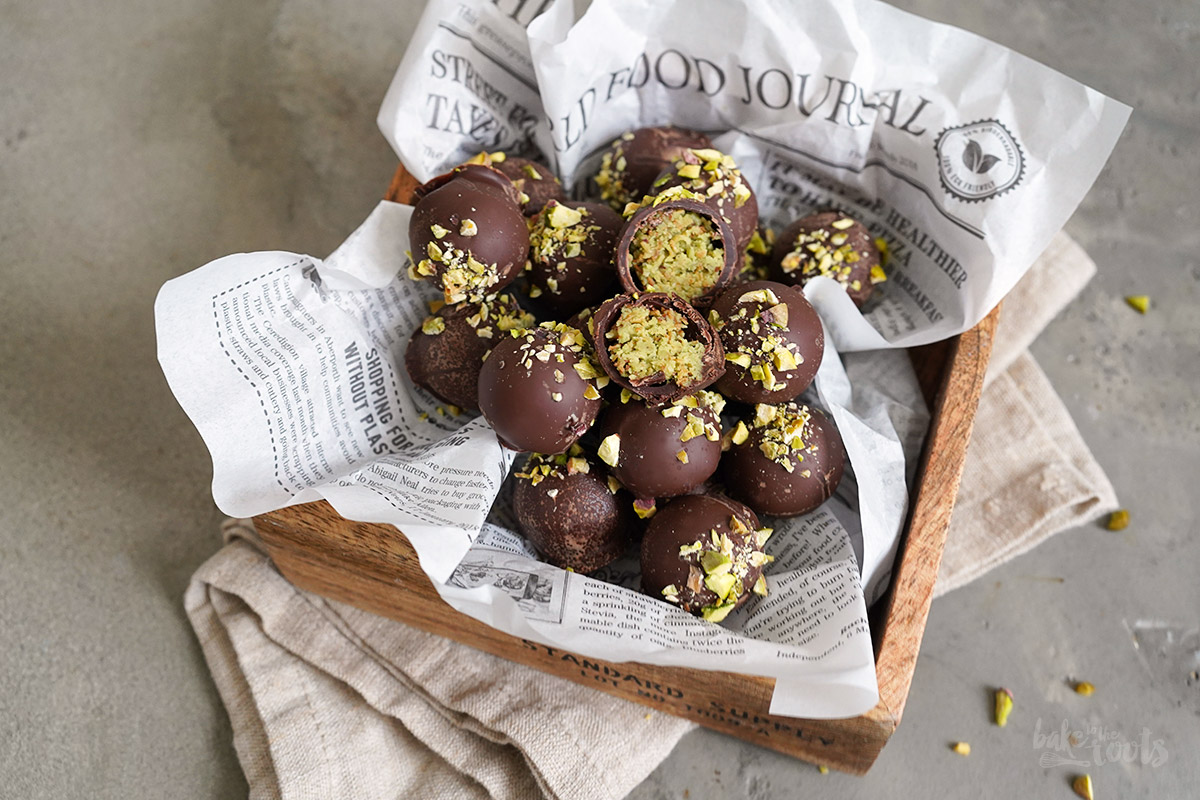 Dubai Chocolate Pralinen | Bake to the roots