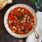 Suppe mit Chorizo & weißen Riesenbohnen | Bake to the roots