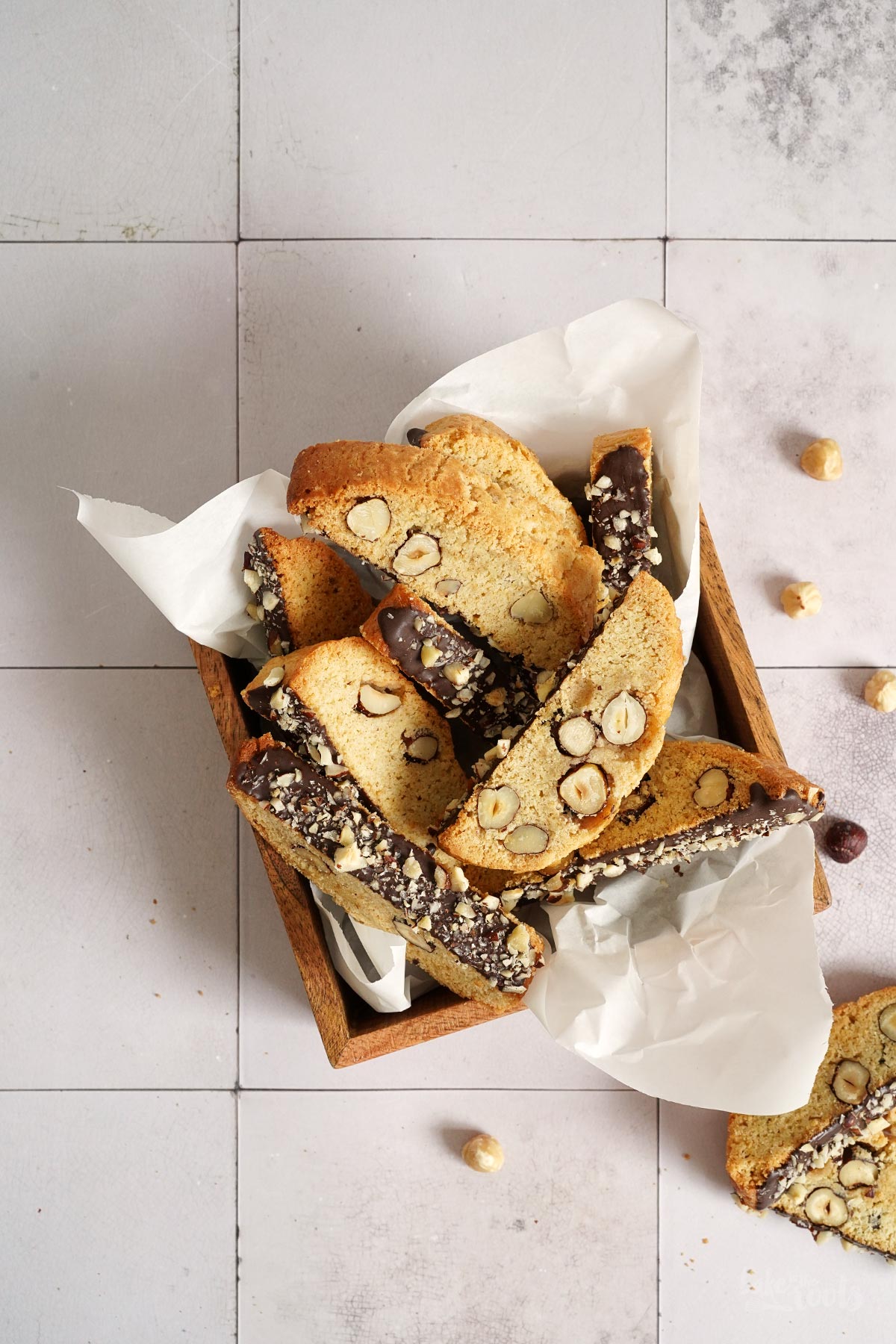 Einfache Haselnuss Biscotti | Bake to the roots