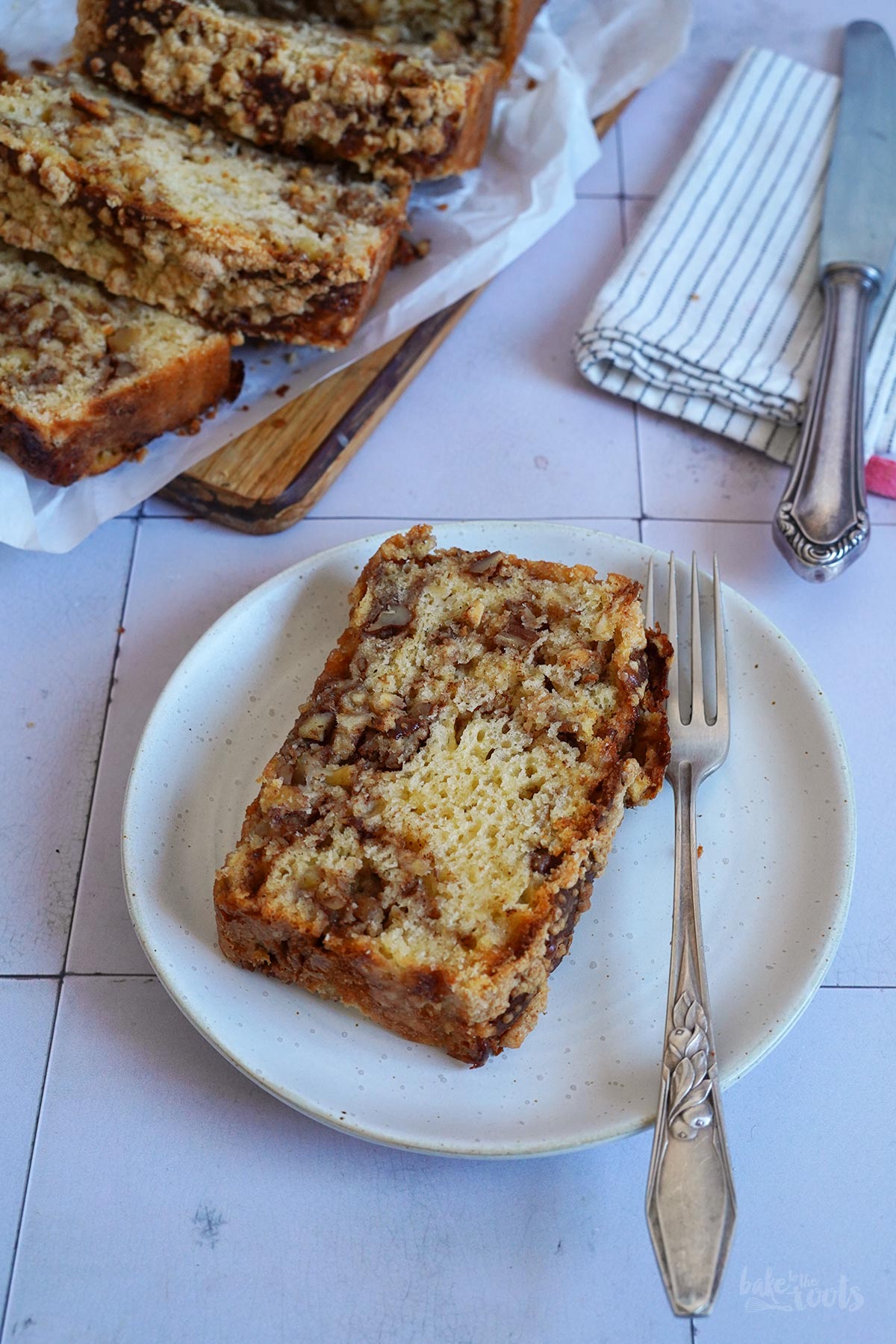 Apple Pecan Swirl Bread | Bake to the roots