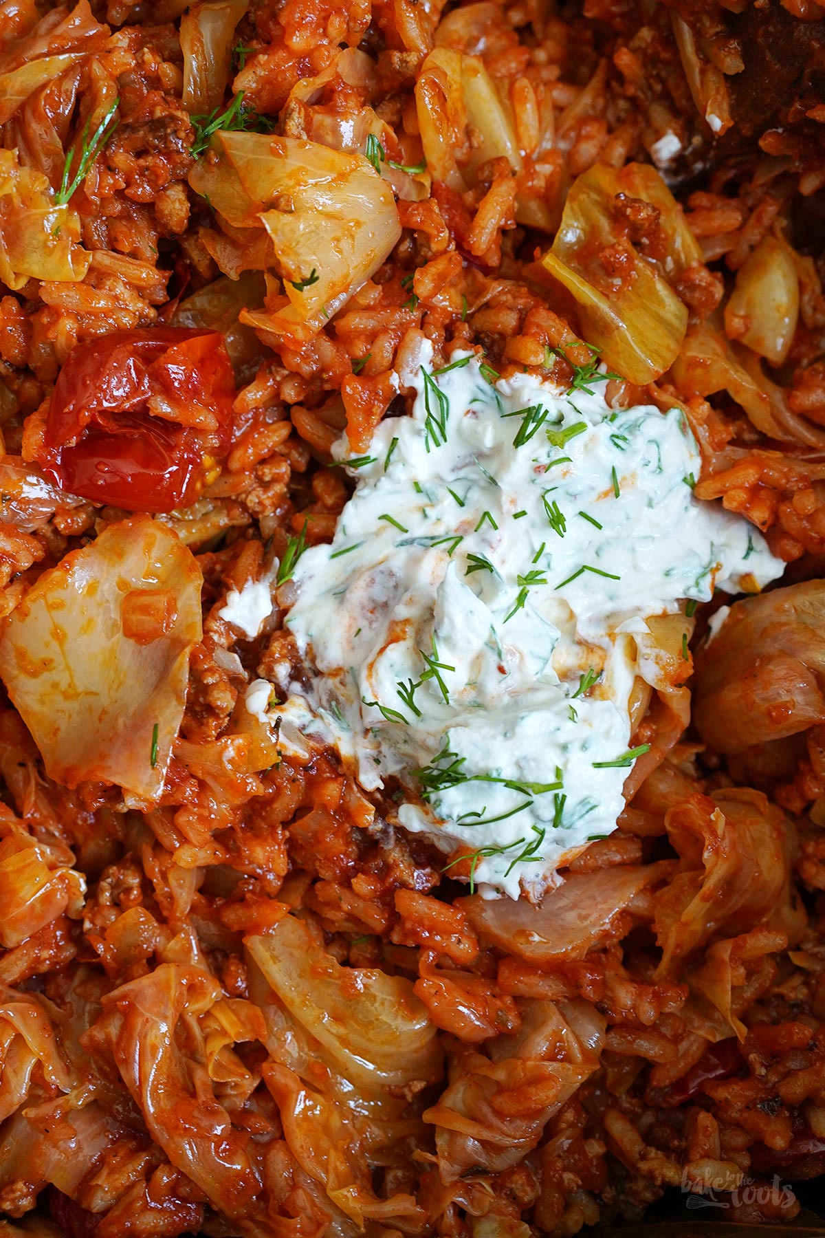 Unstuffed Lazy Cabbage Rolls | Bake to the roots